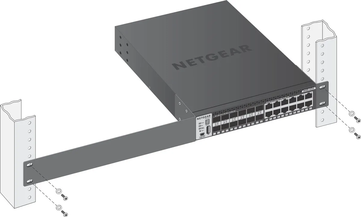 Netgear GSM4352PA Switch - 52x PoE 1Gbps 4x SFP 128Gbps - Zwart