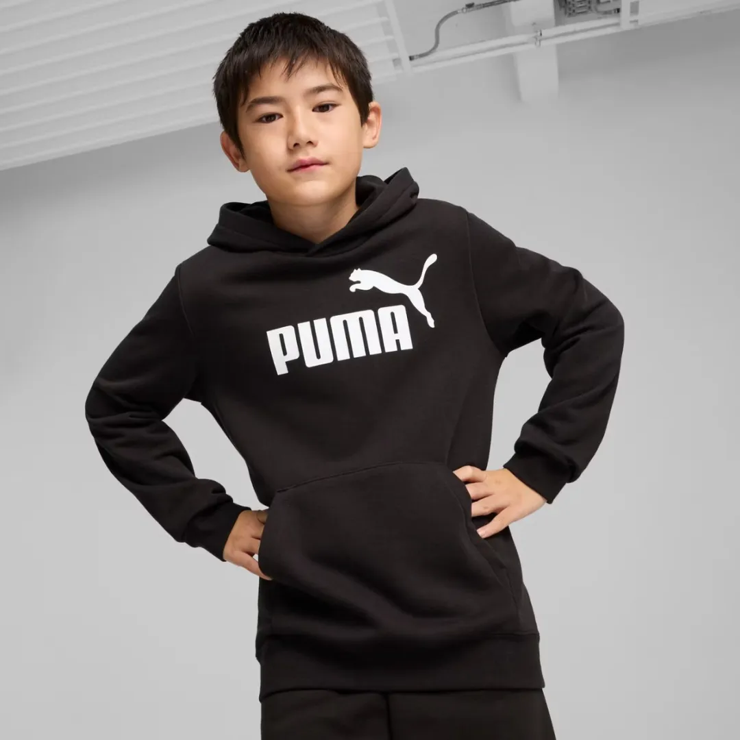 PUMA ESS No.1 Logo Hoodie Kinderen - Zwart 164