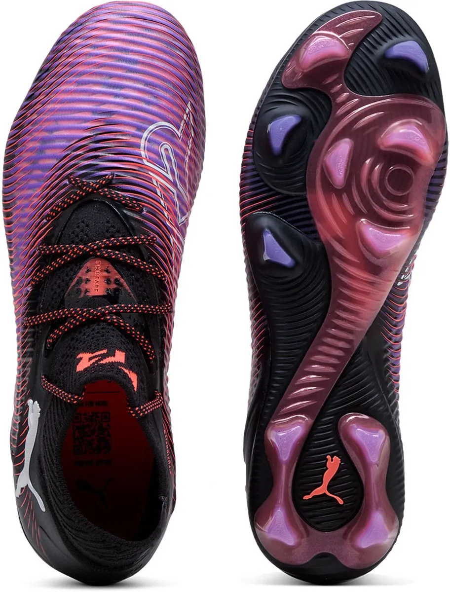 PUMA Future 8 Ultimate FG Voetbalschoenen - 40.5 - Zwart