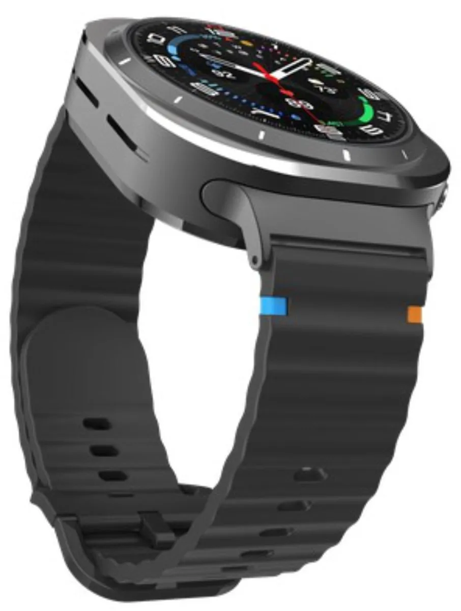 Just in Case ActiveFlex Horlogebandje - Samsung Galaxy Watch Ultra - Zwart - afbeelding 5 van 6