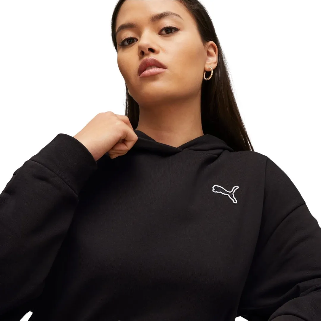 PUMA Better Essentials Hoodie Dames - Puma Black - Maat S