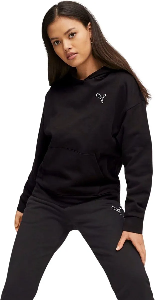 PUMA Better Essentials Hoodie Dames - Puma Black - Maat S