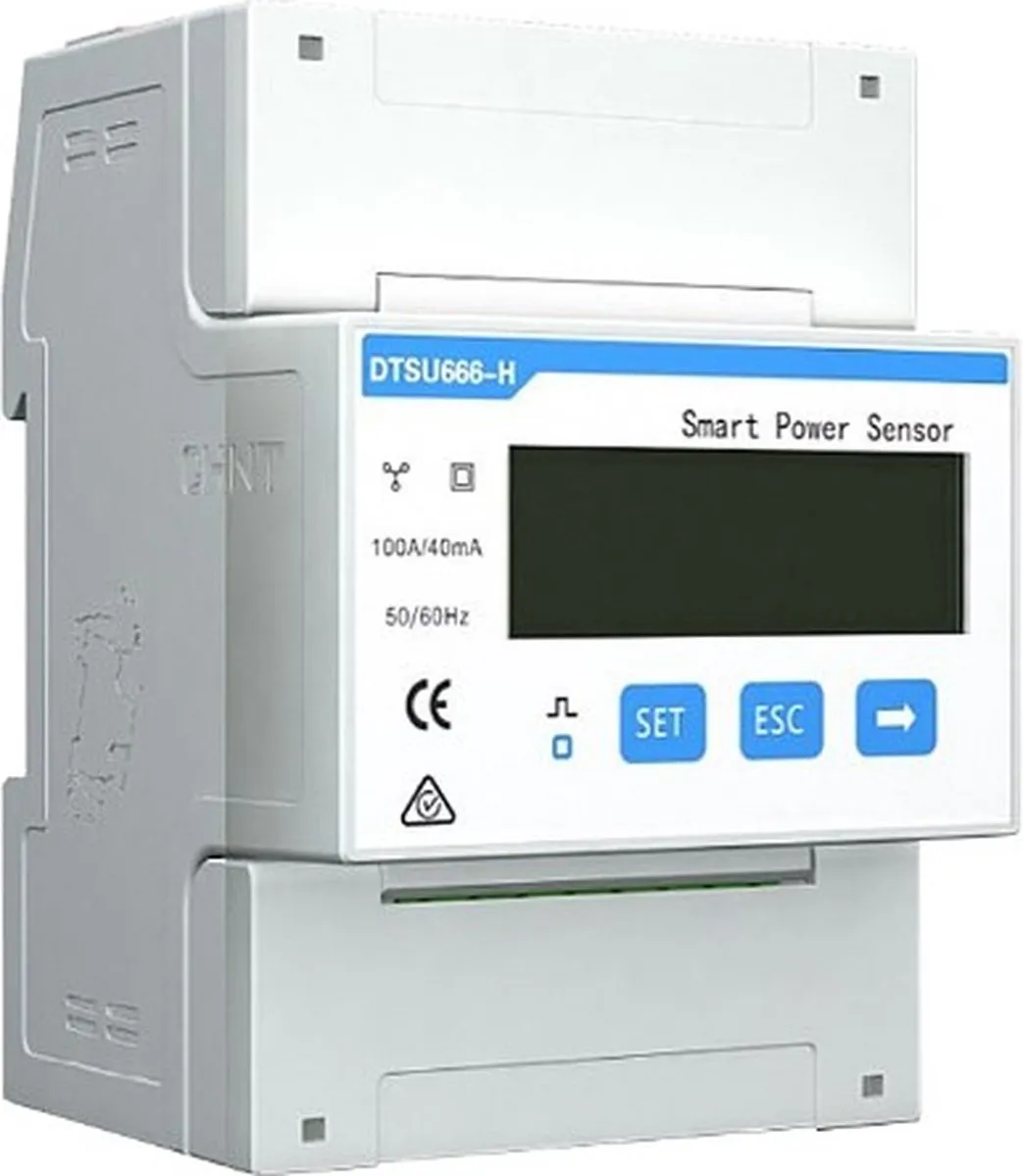 Huawei Smart Power Sensor DTSU666-H - 3 Fase 250A met 3x CT-klemmen
