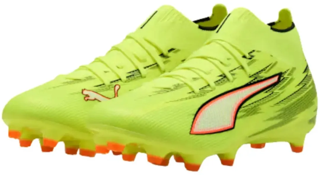 PUMA Ultra 6 Match+ FG/AG Voetbalschoenen - 42 - Geel