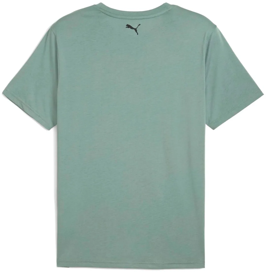 PUMA Tad Tech Triblend Shirt Heren M - Groen