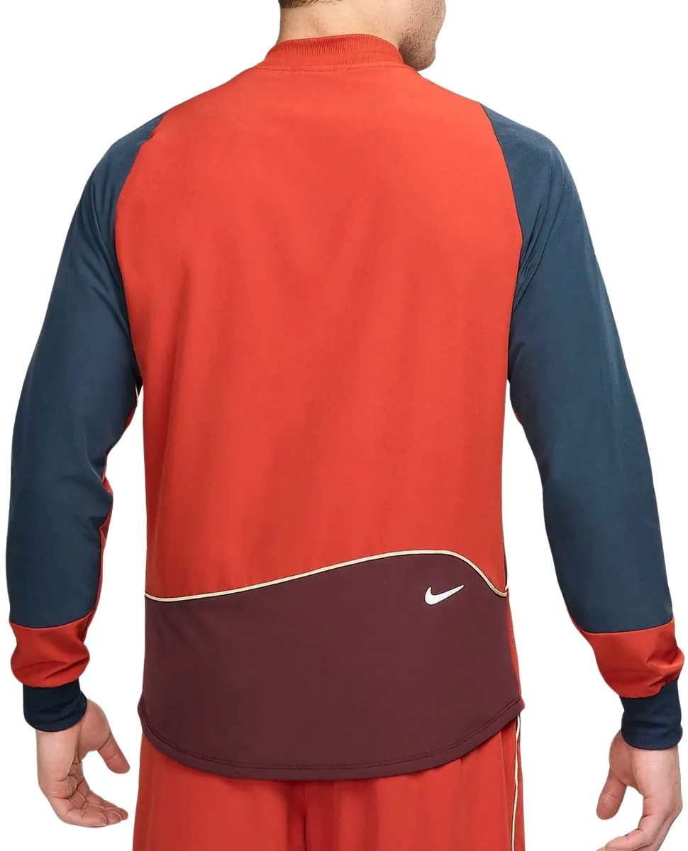 Nike Court Advantage Trainingsjack Heren S - Rood/Blauw