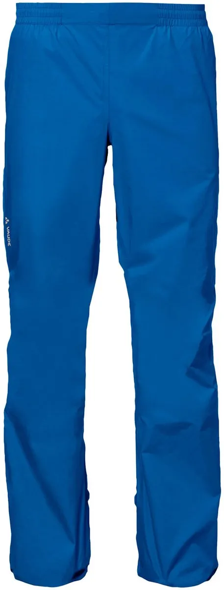 Vaude Hosen Men's Drop Pants II Regenbroek - XS - Signaalblauw