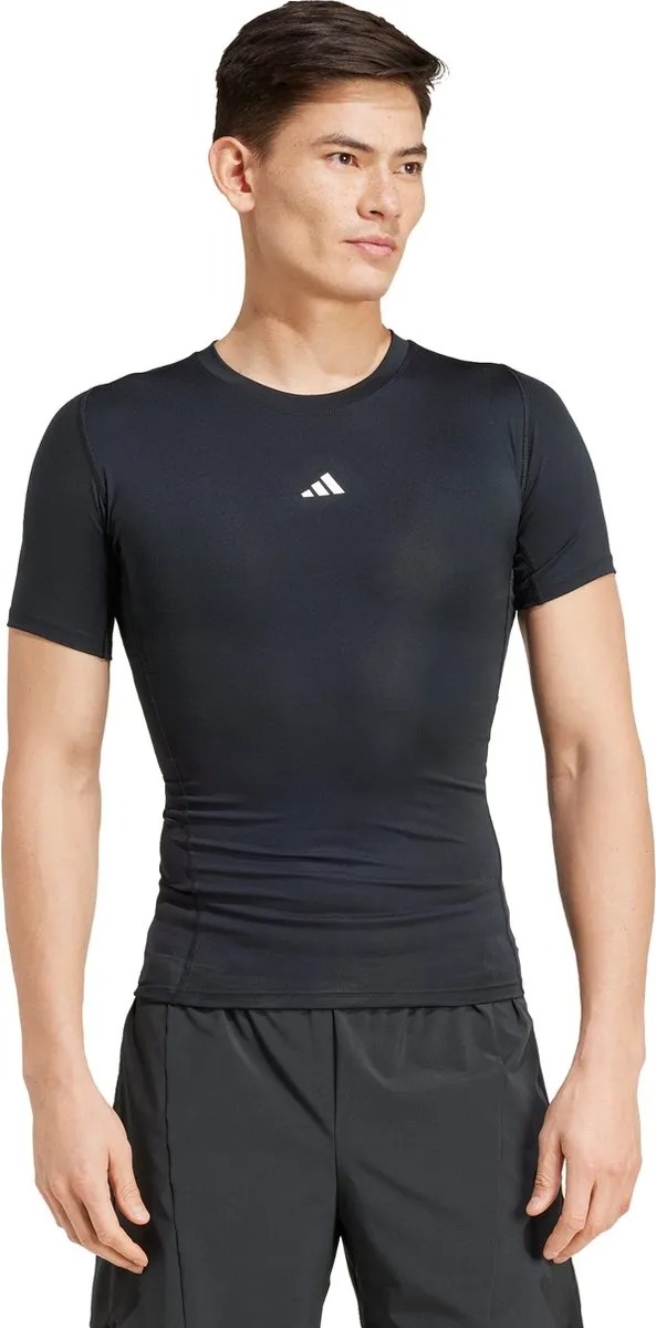 adidas Performance TECHFIT JE6698 Compression T-shirt - Zwart