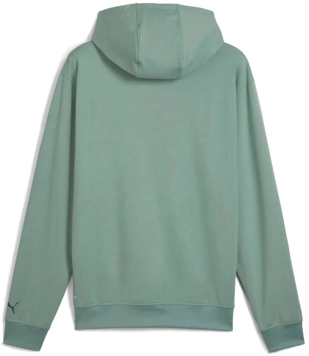 PUMA Cloudspun Branded Hoodie Heren - L - Groen
