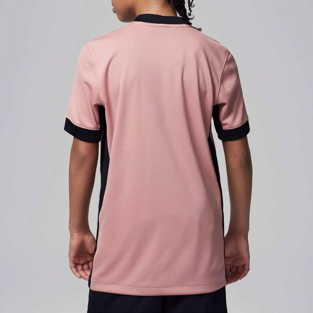 Nike PSG Stadium 3rd Shirt Junior FQ2254-686 - Maat 116 - Roze/Zwart - afbeelding 6 van 6