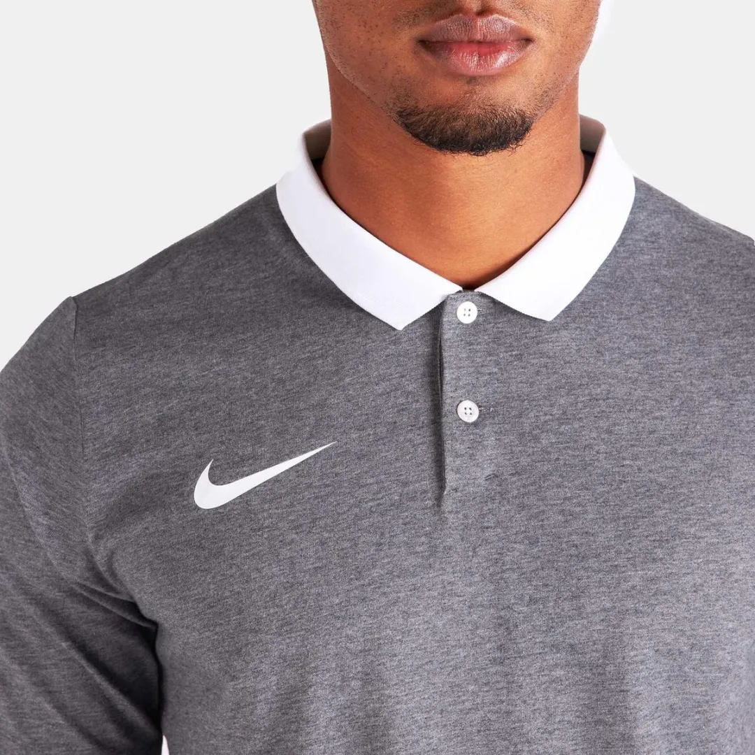 Nike Park 20 Sportpolo S - Grijs/Wit