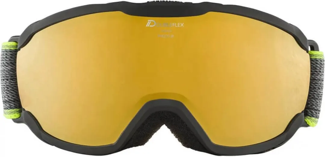 Alpina Pheos Junior Q-Lite Skibril - Zwart Geel