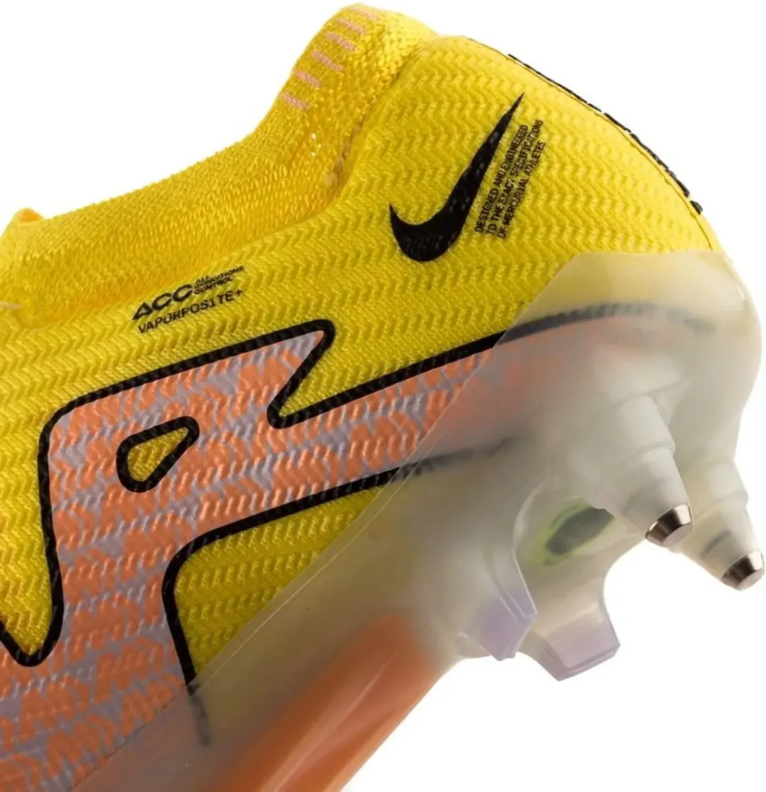 Nike Air Zoom Mercurial Vapor 15 Elite SG-PRO Voetbalschoenen - Maat 45 - Geel