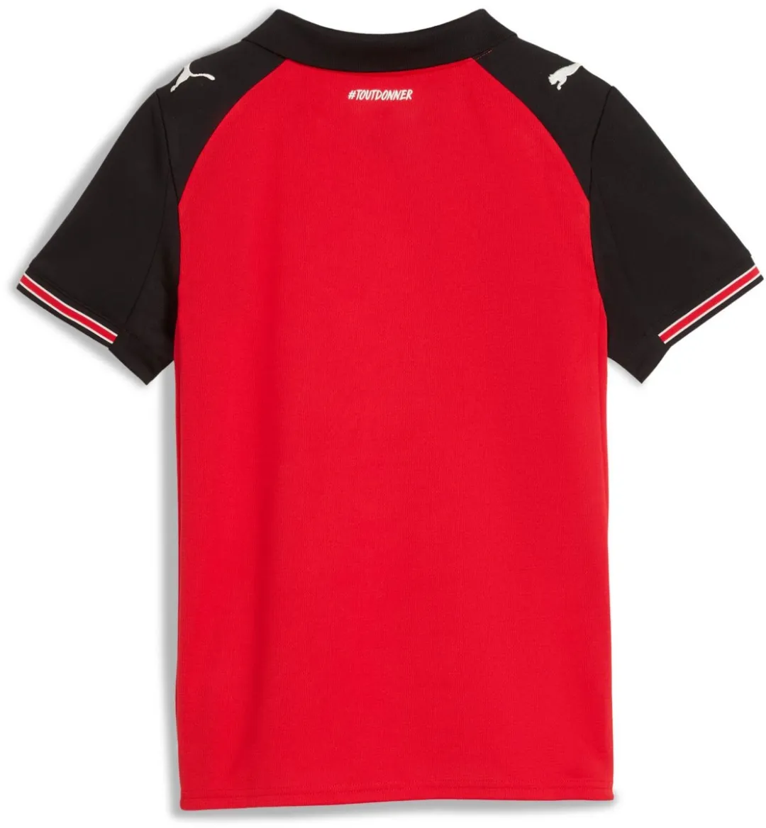 PUMA Stade Rennais Thuiswedstrijdshirt 2025/26 - Kind - 128 - Zwart/Rood