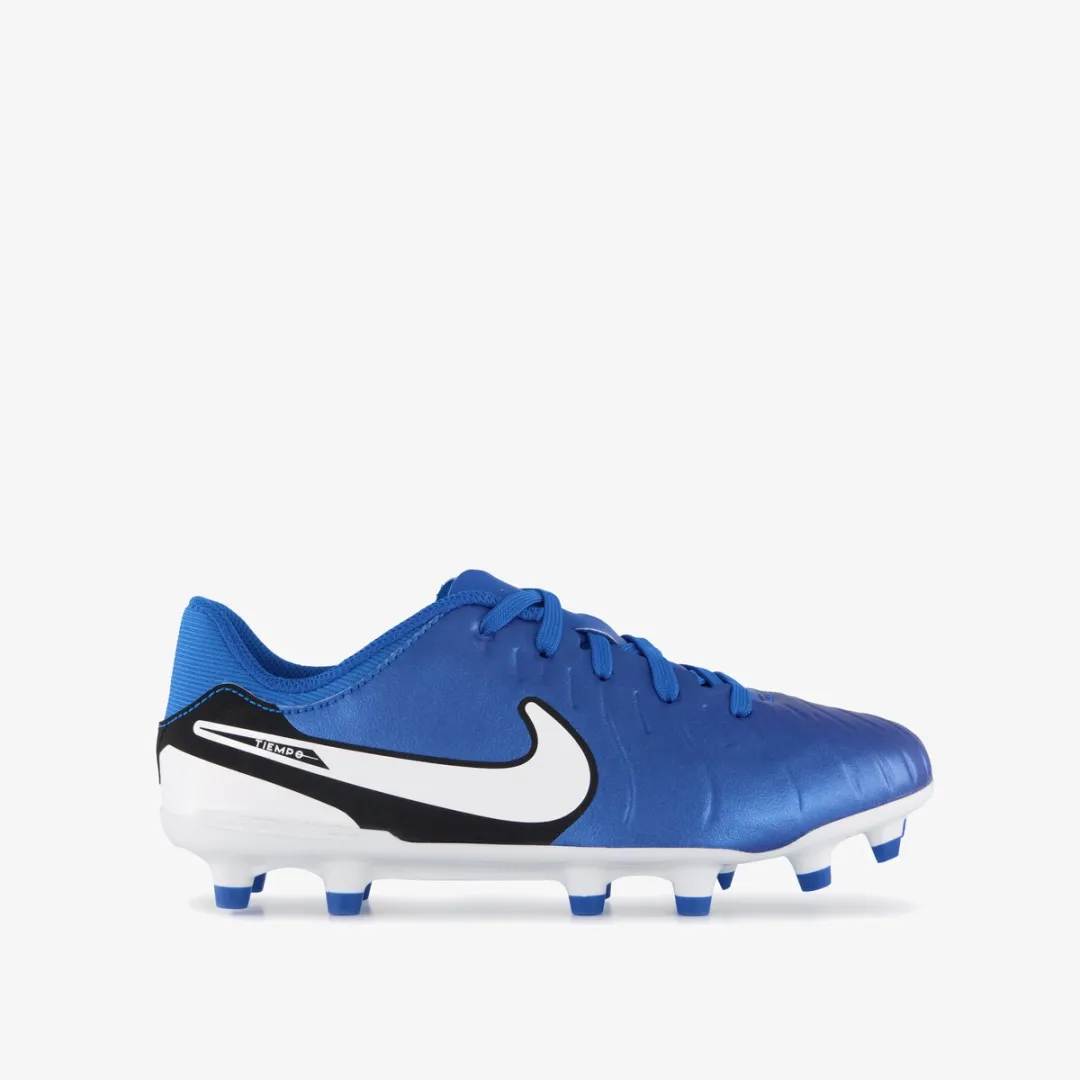 Nike Legend 10 Academy FG Voetbalschoenen 35.5 - Blauw/Wit