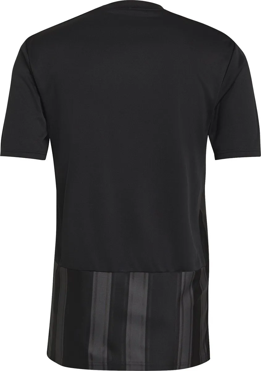 Adidas Striped 21 Shirt Korte Mouw Heren - S - Zwart/Grijs - afbeelding 6 van 6
