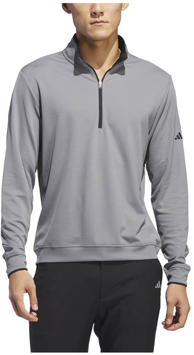 adidas Core Lightweight Halve Rits Sweatshirt