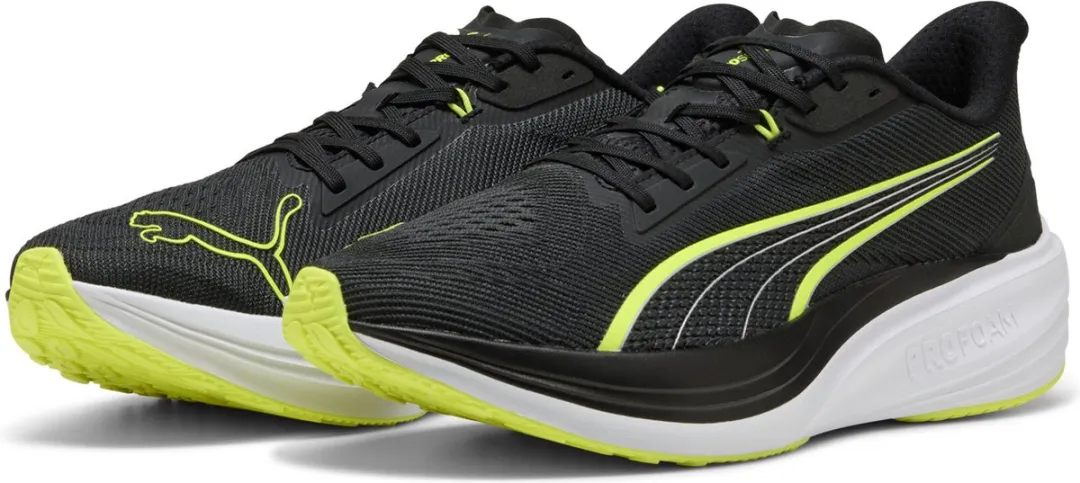 PUMA Darter Pro Sportschoenen - 42 - Zwart/Geel/Wit