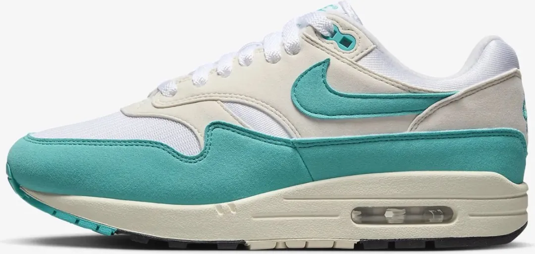 Nike Air Max 1 - 37.5 - Blauw/Wit