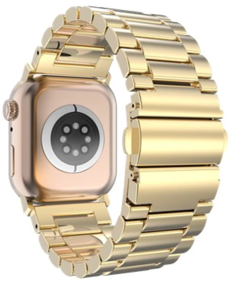 Just in Case PrimeSteel Horlogebandje Apple Watch - 44/45/46/49mm - Goud - afbeelding 2 van 6