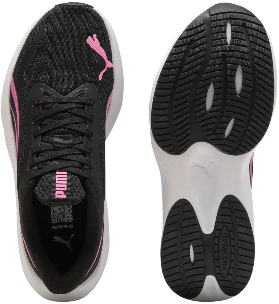 PUMA Pounce Lite Junior Hardloopschoenen 38 - Zwart-Roz