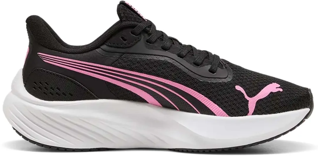 PUMA Pounce Lite Junior Hardloopschoenen 38 - Zwart-Roz