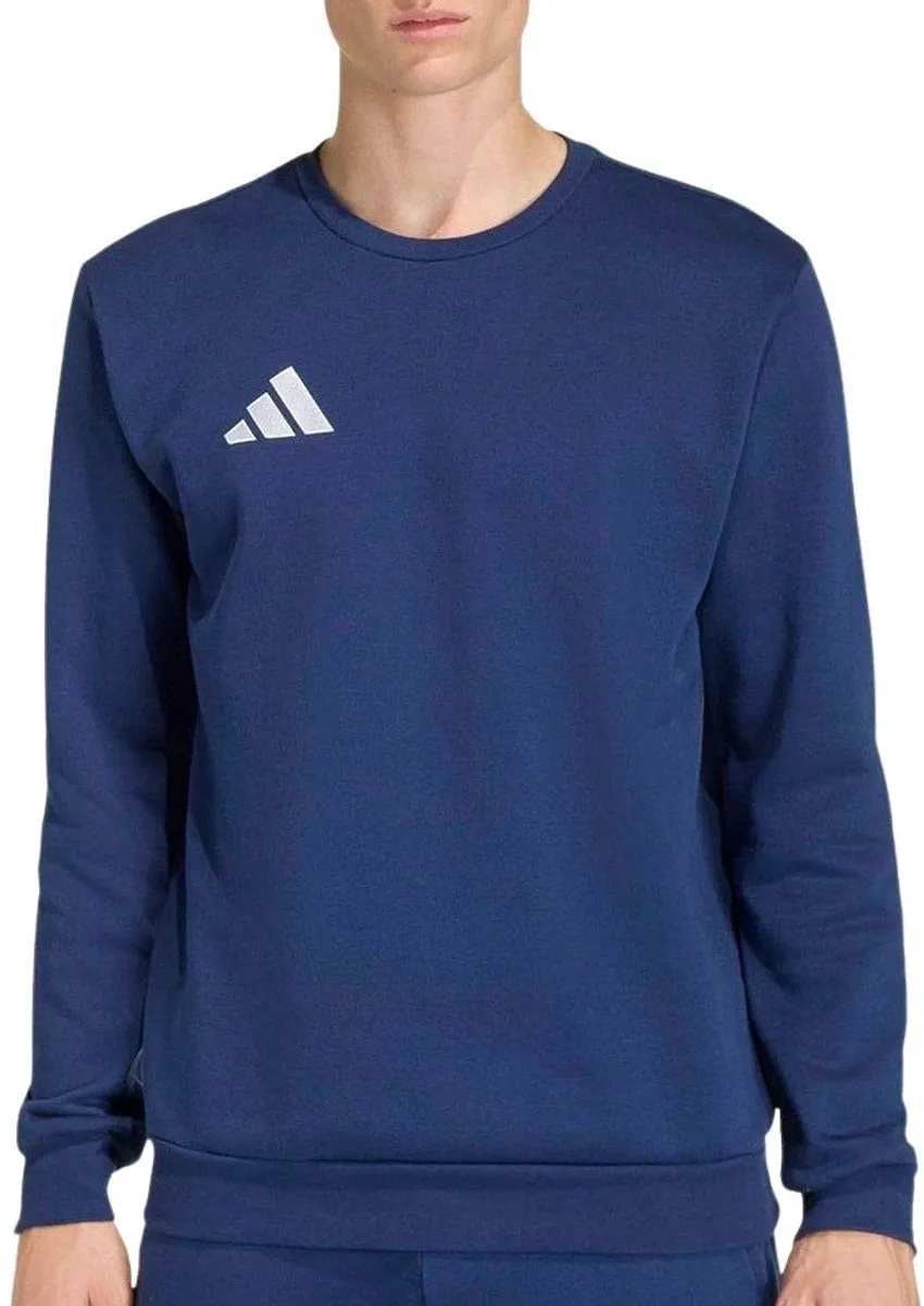 Adidas Entrada 26 Trainingssweater JZ6572 - Maat XXXL - Lichtgrijs/Wit