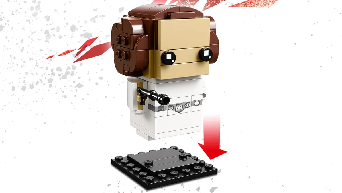 LEGO BrickHeadz Prinses Leia Organa 41628 - 124 Stukken - Multikleur - afbeelding 4 van 6
