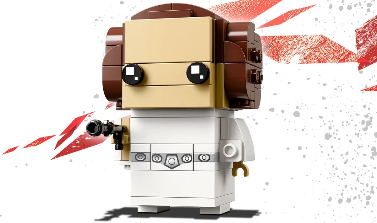 LEGO BrickHeadz Prinses Leia Organa 41628 - 124 Stukken - Multikleur - afbeelding 3 van 6