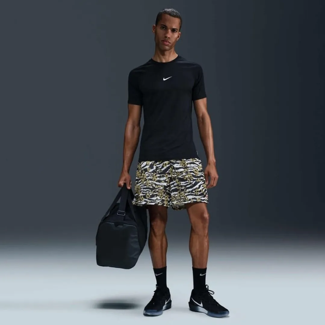 Nike Dri-FIT Practice Sportbroek XXL - Wit/Zwart/Goudgeel