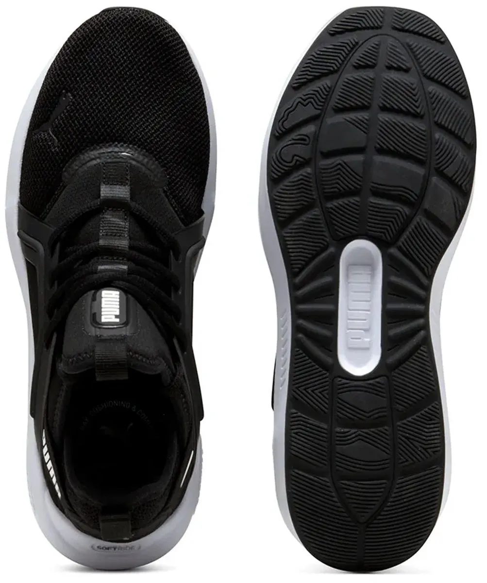 PUMA Enzo 5 Low Softride Hardloopschoenen 45 - Zwart/Wit