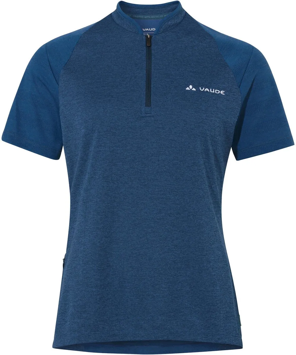 Vaude Women's Tamaro HZ Shirt IV Fietsshirt 38 Nordic Blue
