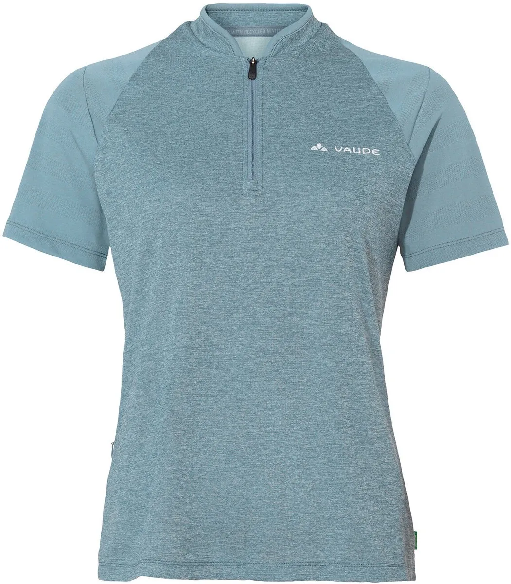 Vaude Women's Tamaro HZ Shirt IV Fietsshirt 38 Nordic Blue