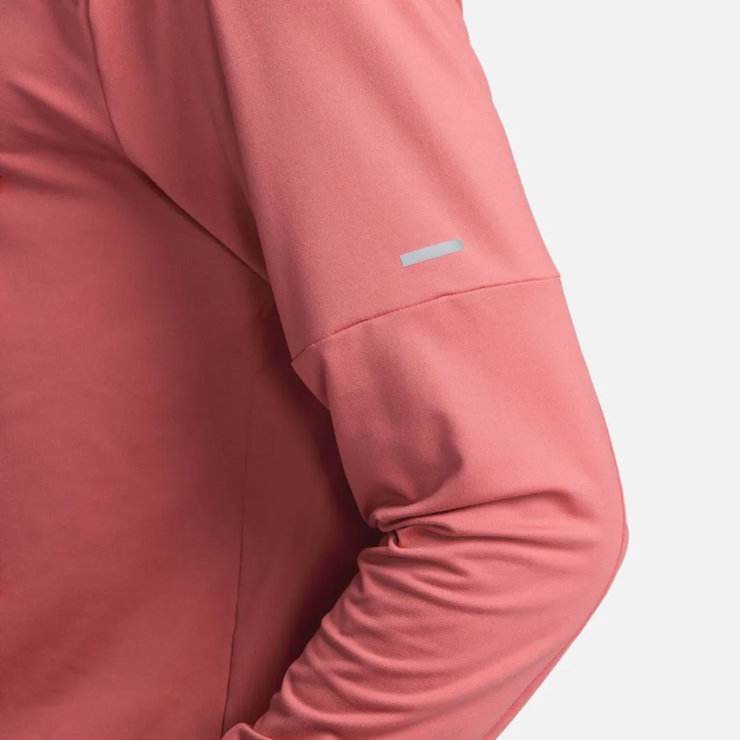 Nike Dri-FIT Element Half-Zip LS Sportshirt DD4756-655 - Maat L - Roodroze