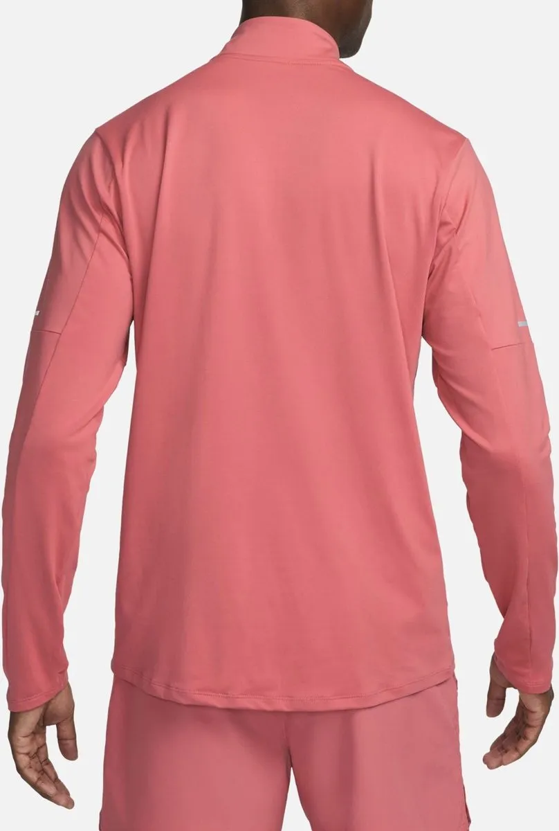Nike Dri-FIT Element Half-Zip LS Sportshirt DD4756-655 - Maat L - Roodroze