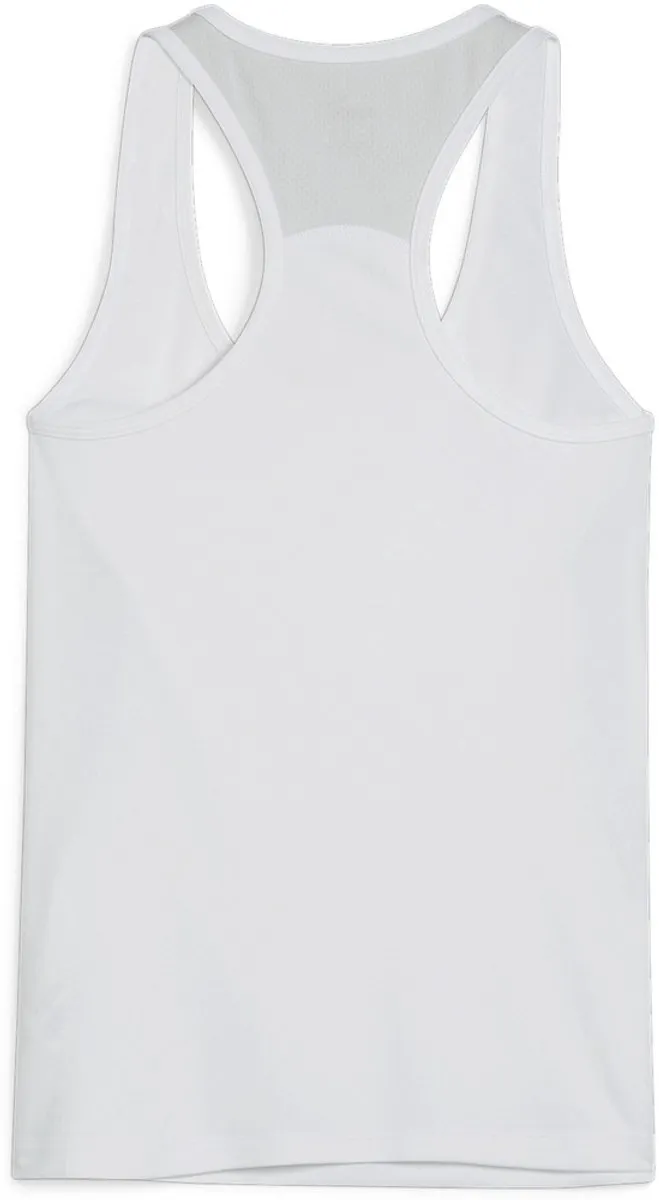 PUMA Damen TeamGoal Tanktop - XS - Wit/Zwart/Grijs