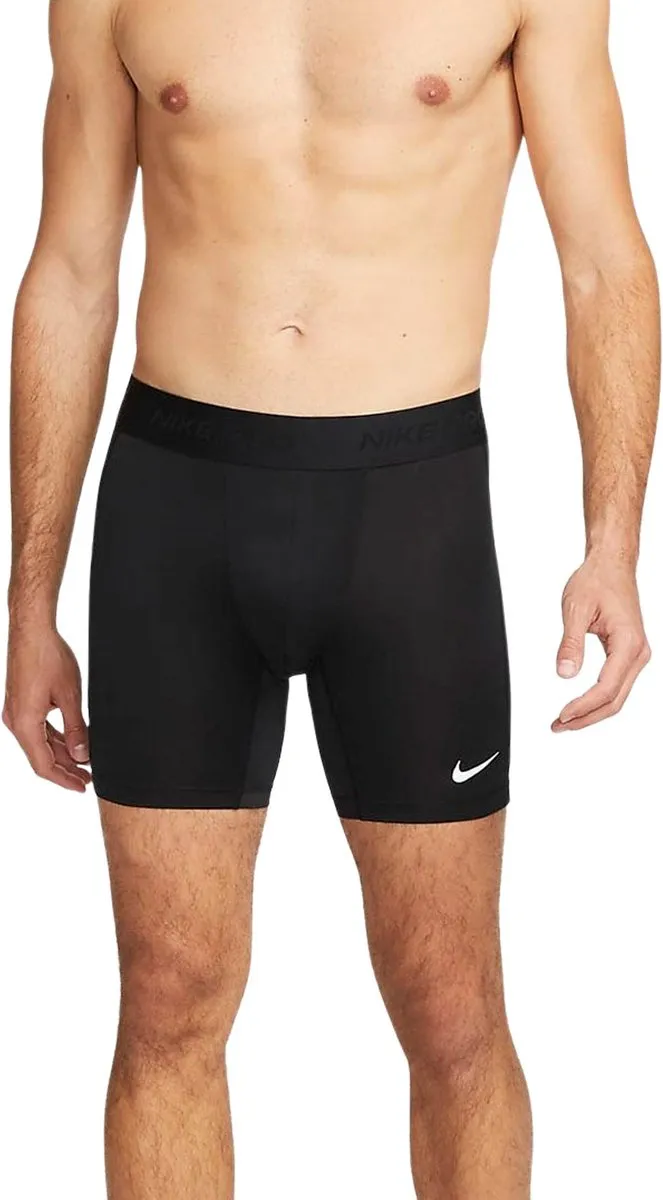 Nike Pro Dri-FIT Short Heren M - Zwart
