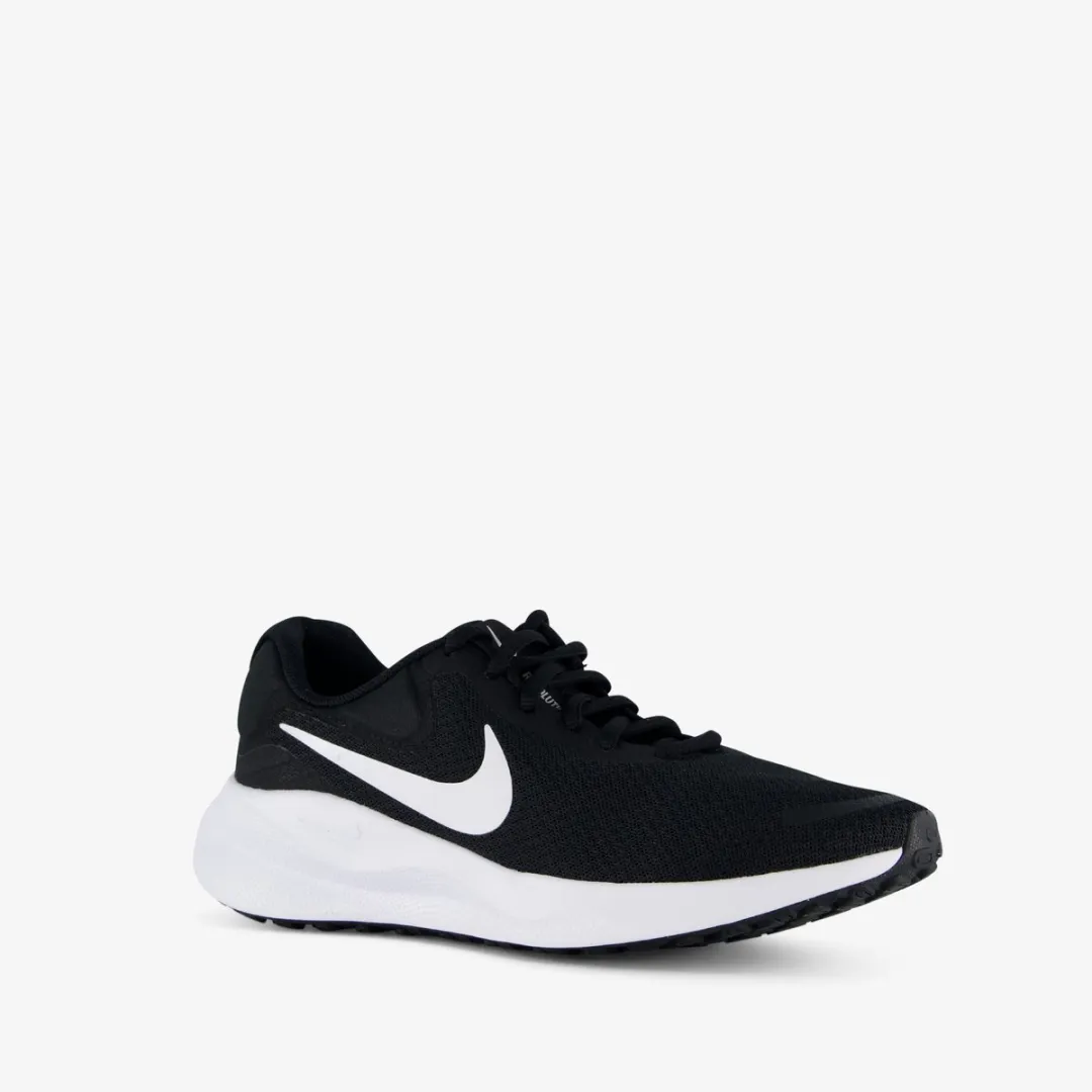 Nike Revolution 7 Dames Hardloopschoenen 40 - Zwart/Wit - afbeelding 6 van 6