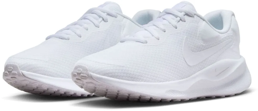 Nike Revolution 7 Dames Hardloopschoenen 40 - Zwart/Wit