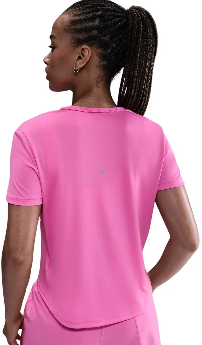Nike Tempo Swoosh Dri-FIT Top Dames M - Roze/Wit