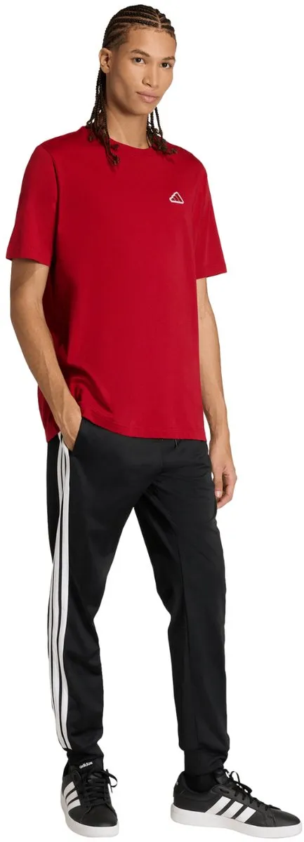 Adidas T-shirt Heren Color Icon Graphic Rood - Maat L