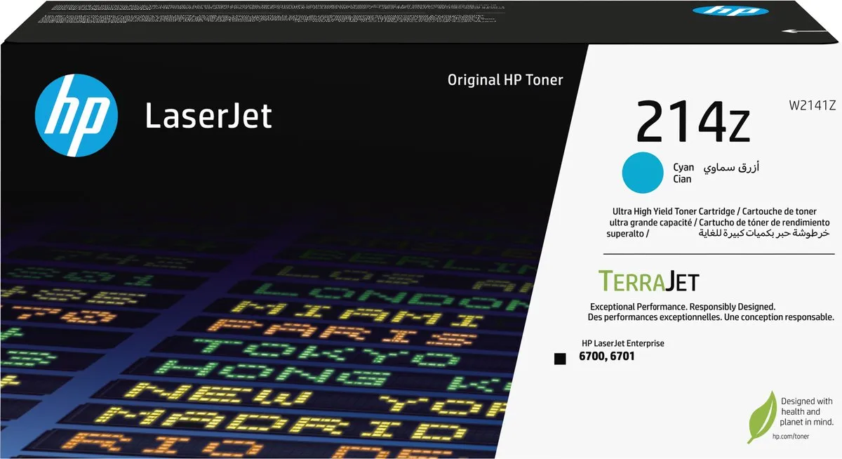 HP 214Z Tonercartridge Cyaan
