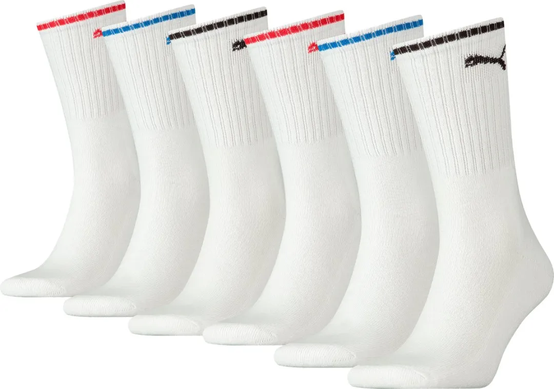 PUMA Tennissokken Crew - 6 Stuks - Zwart - afbeelding 6 van 6