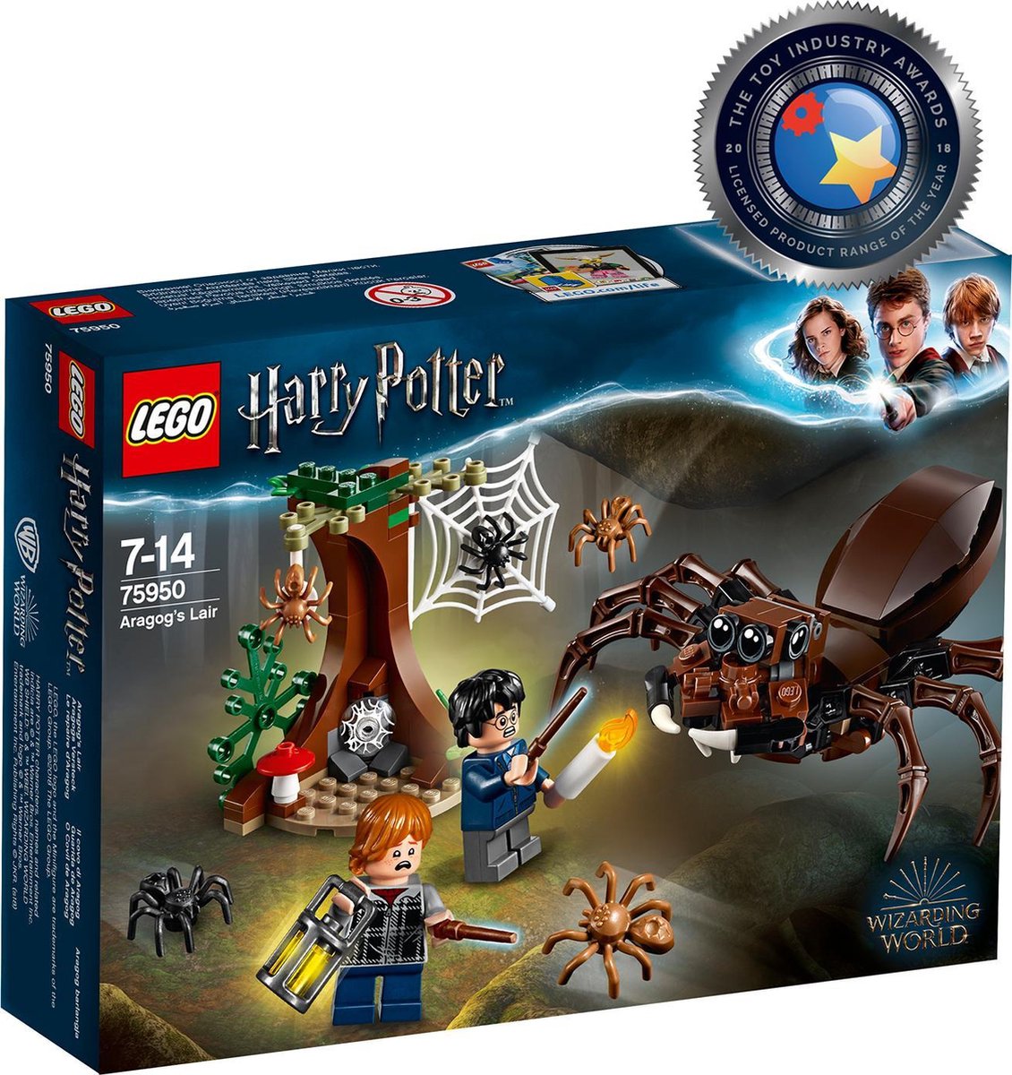 LEGO Harry Potter Aragog's Schuilplaats - 75950