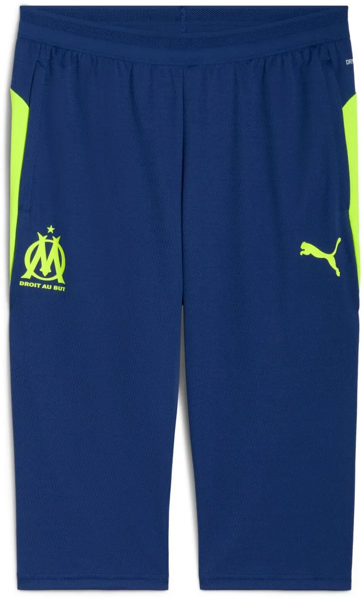 PUMA OM Joggingbroek 3/4 S - Blauw