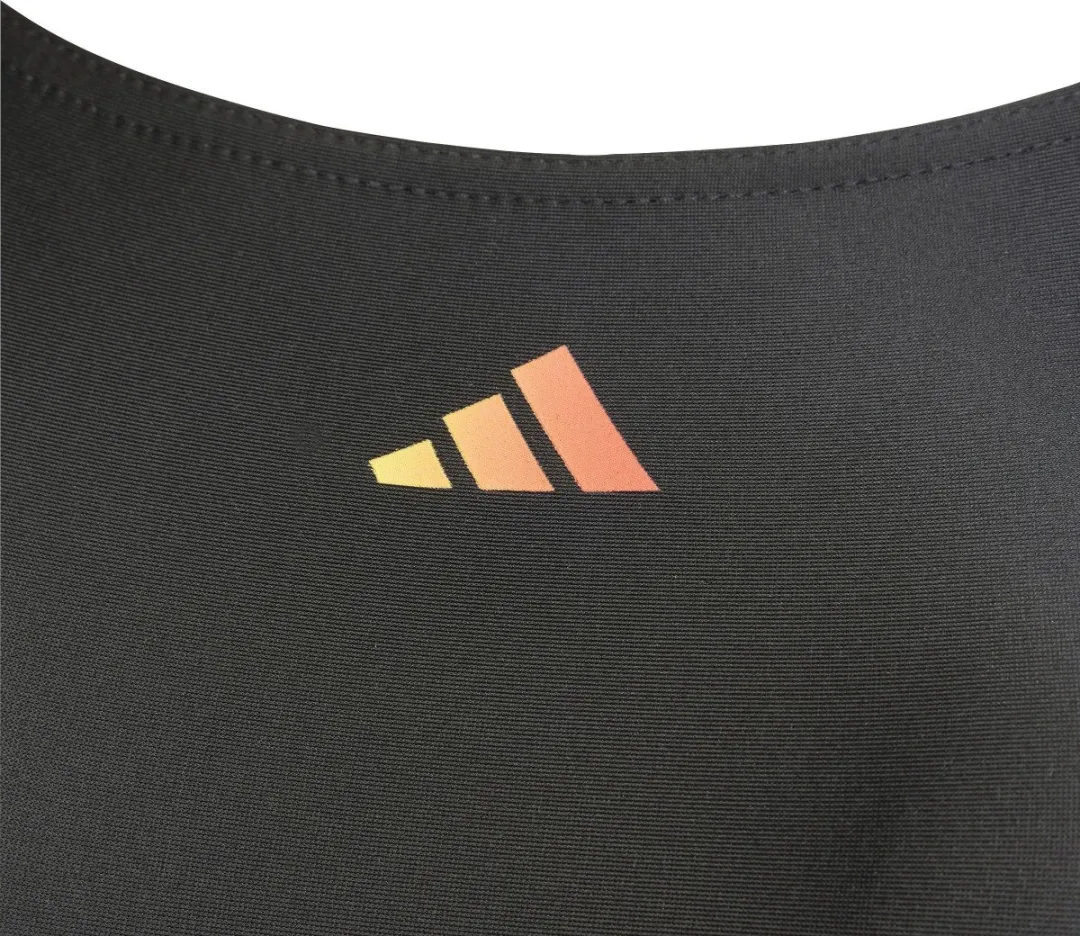 Adidas Logo Suit G Wedstrijd Badpak - 128 - Zwart