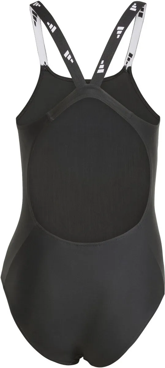 Adidas Logo Suit G Wedstrijd Badpak - 128 - Zwart