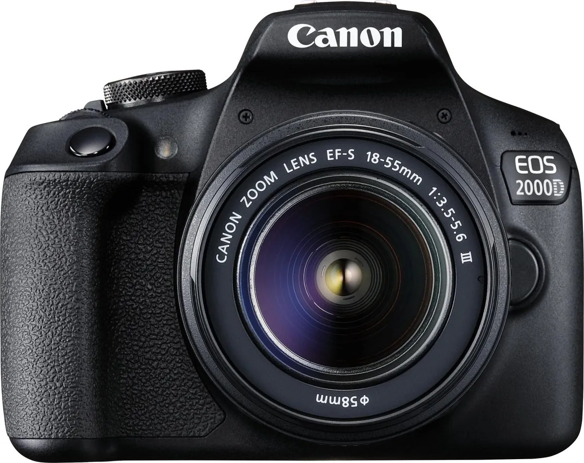 Canon EOS 2000D + EF-S 18-55mm IS Kit