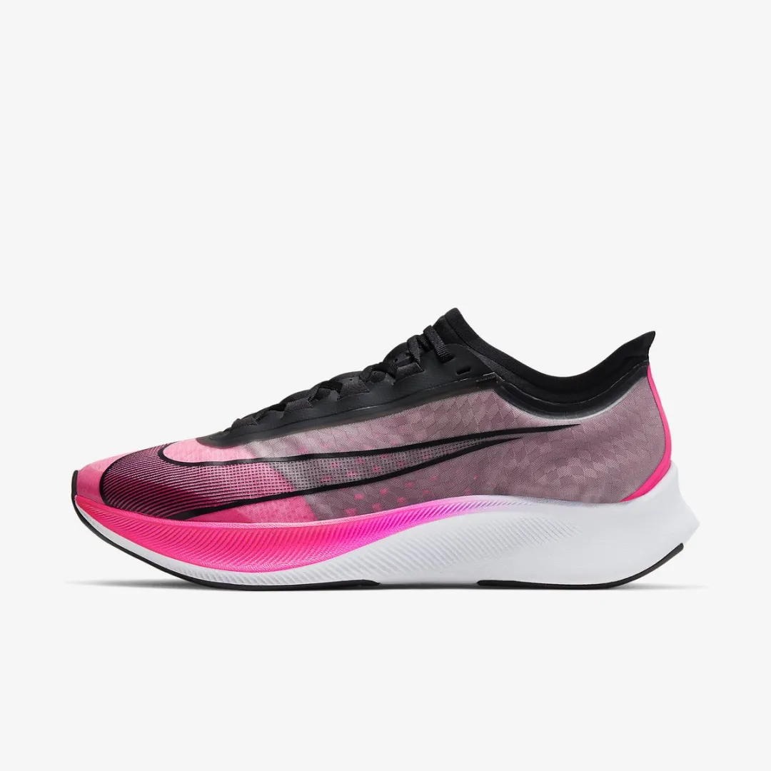 Nike Zoom Fly 3 Sportschoen 47 - Grijs/Roze/Wit