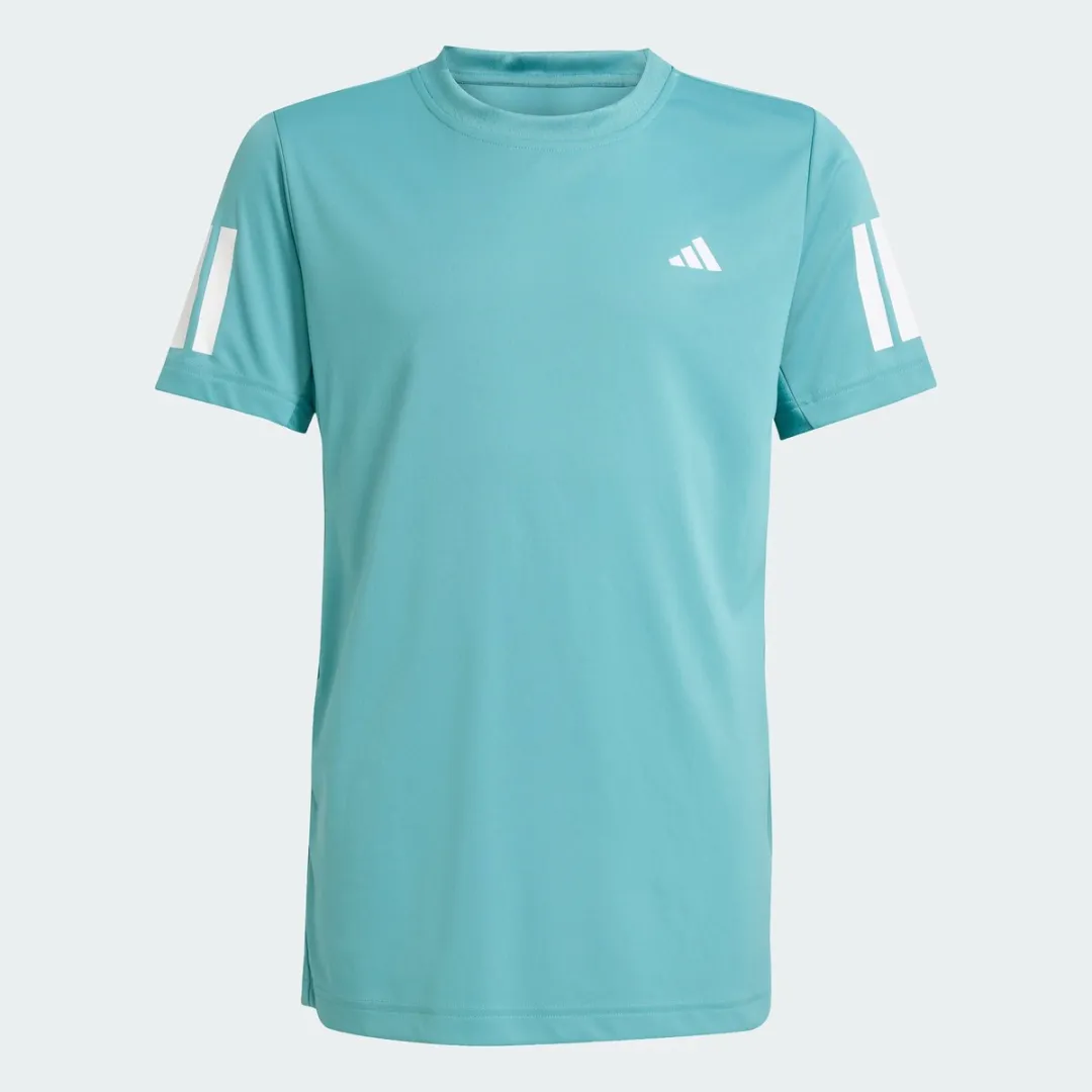 adidas Performance Club Tennis 3-Stripes T-shirt - 164 - Turquoise